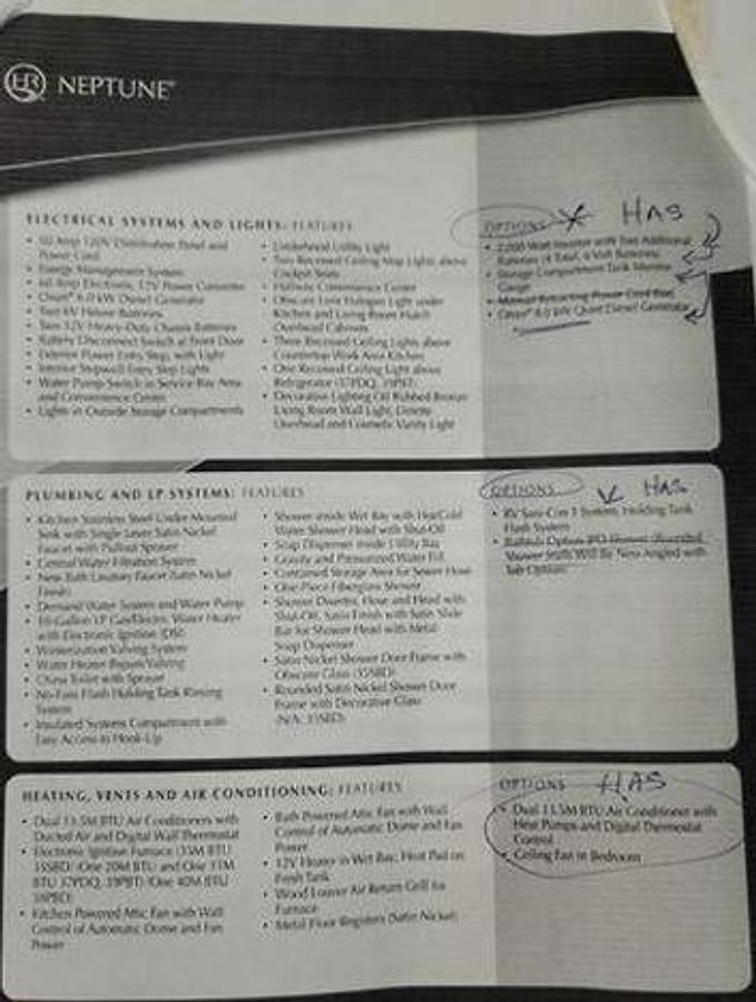 Used 2008 Holiday Rambler Neptune XL 39PBT