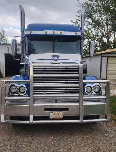 Used 2016 Freightliner CORONADO 132 and 2020 Sun Valley 8 Car Trailer