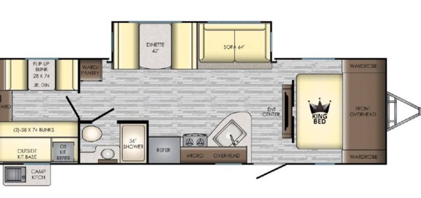 Used 2021 CrossRoads Sunset Trail 289QB