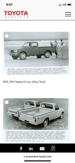 Used 1974 Toyota Hilux