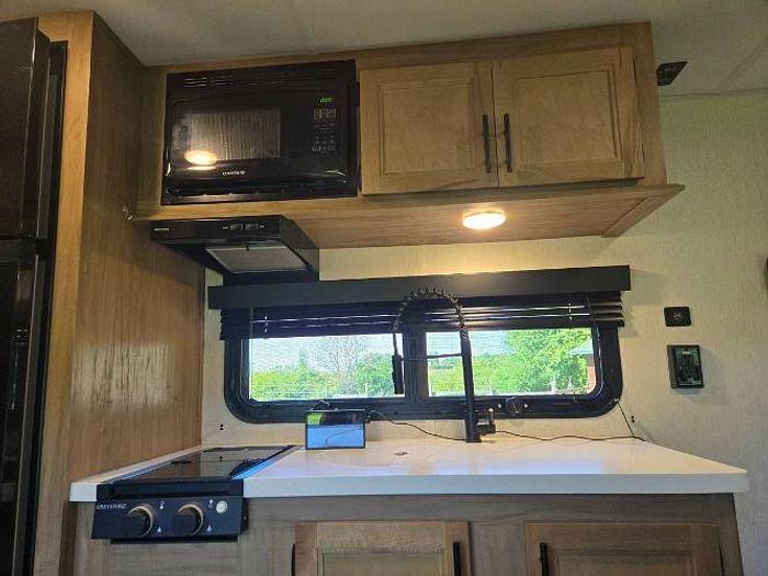 Used 2023 Forest River Cherokee Wolf Pup Black Label 16FQBL