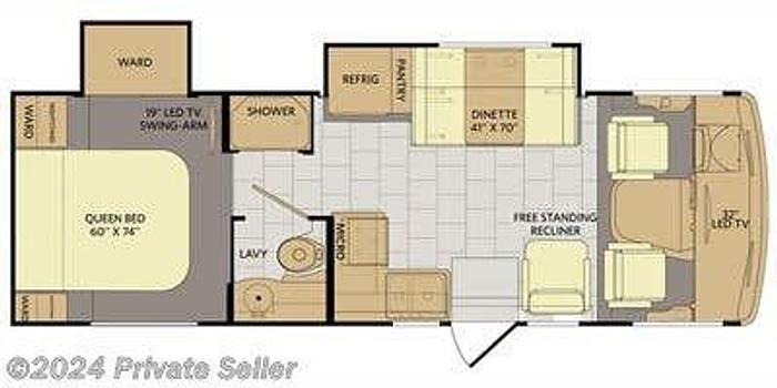 Used 2016 Fleetwood Flair 26E