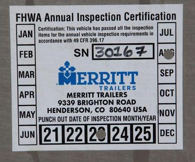 Used 2024 Merrit Livestock Trailer