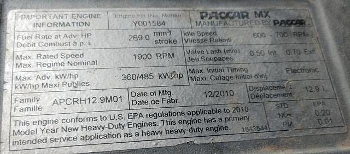 Used 2012 KENWORTH T700