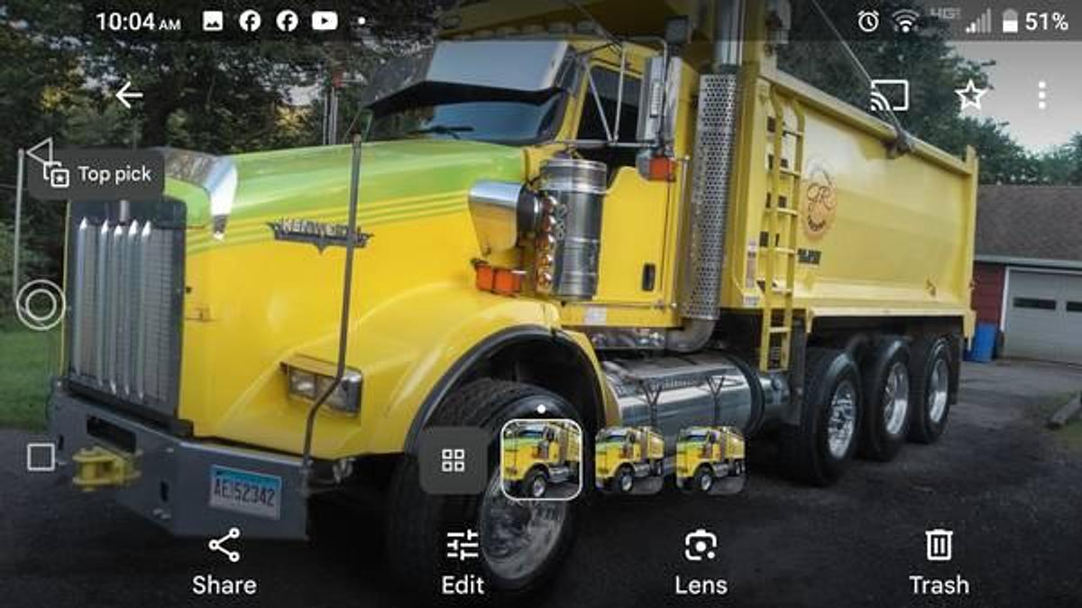 Used 2016 Kenworth T800 Dump Truck