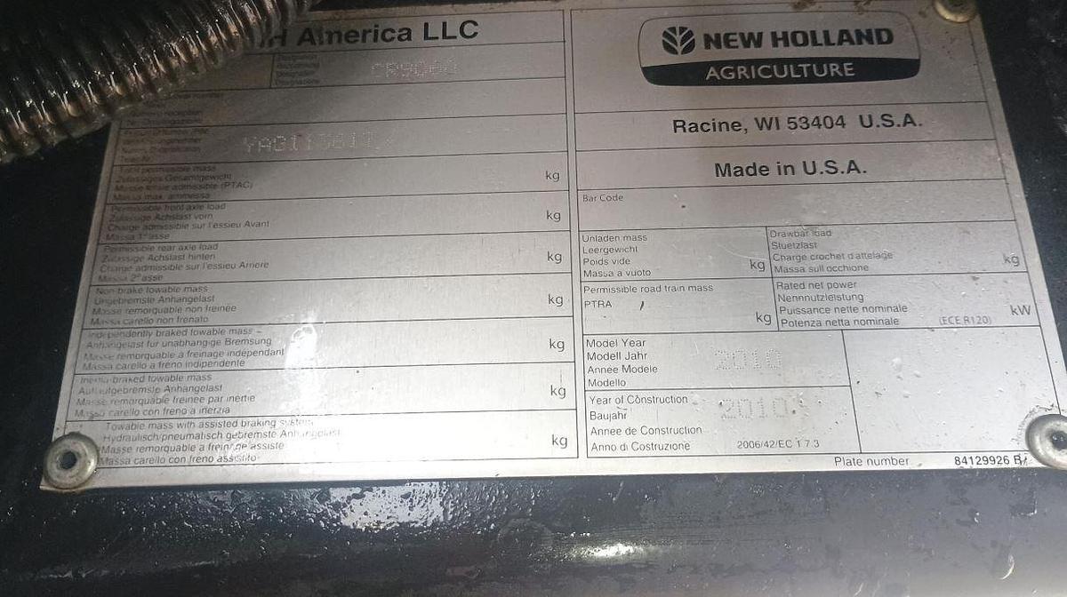 Used 2010 NEW HOLLAND CR9060