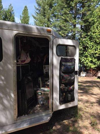 Used 2013 Circle J Bronco 3 Horse Slant Trailer