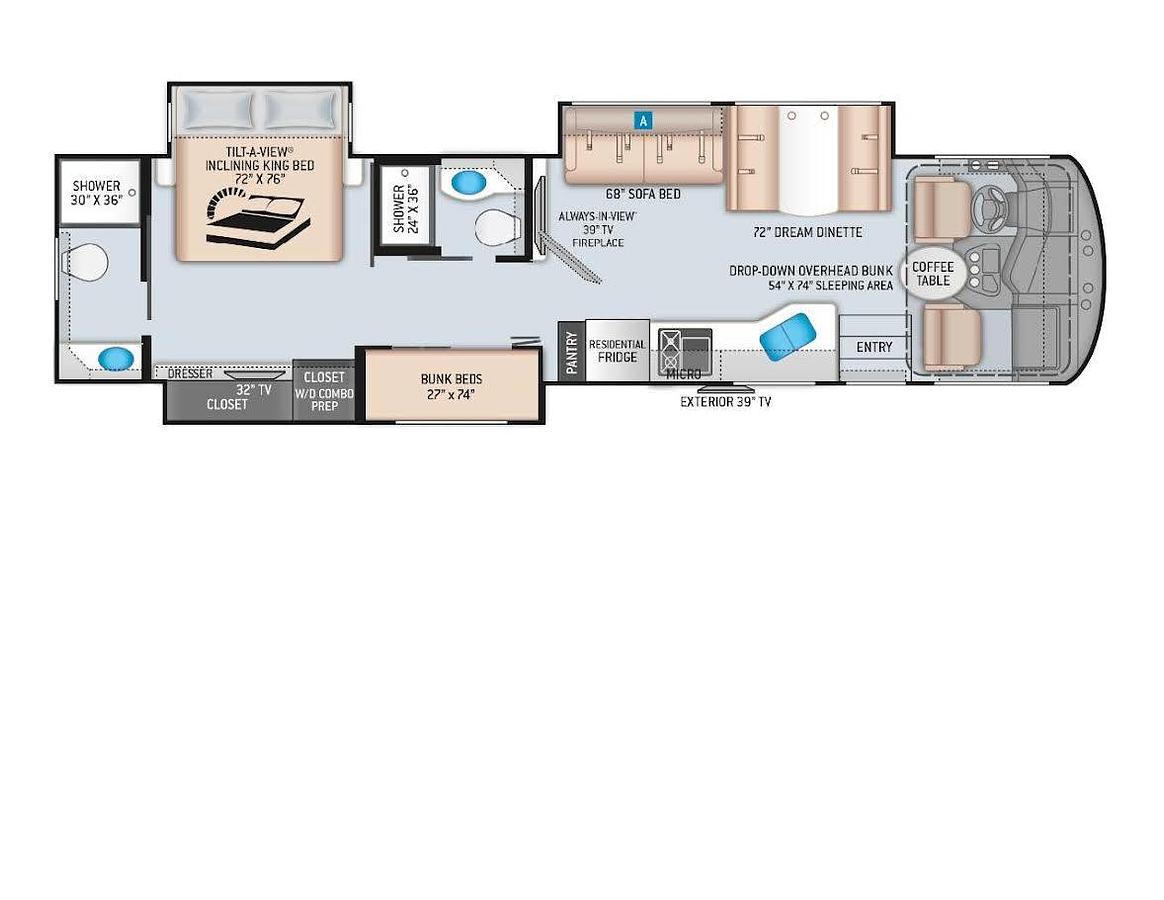 Used 2020 Thor Motor Coach Miramar 37.1 Class A Motorhome