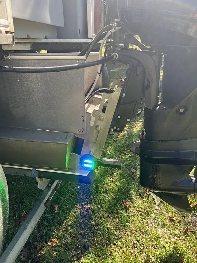 Used 2022 16 ft Tri-Toon Pontoon Tracker Boat