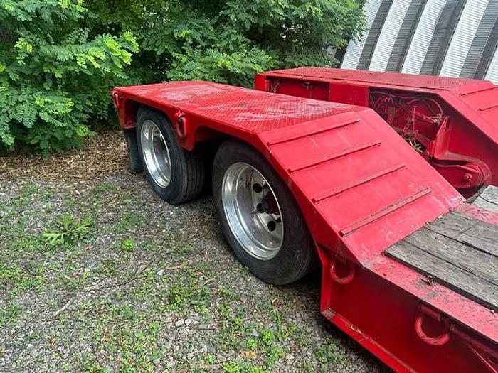 Used 1996 Peterbilt 379 EXHD with a 2003 Talbert Lowboy Trailer