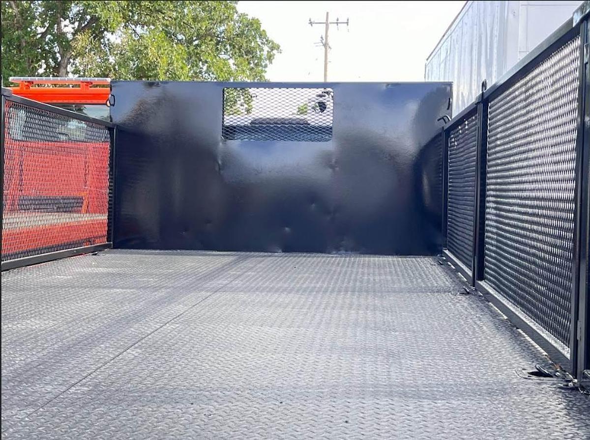 Used 2017 Ford F550 Long Flatbed Truck