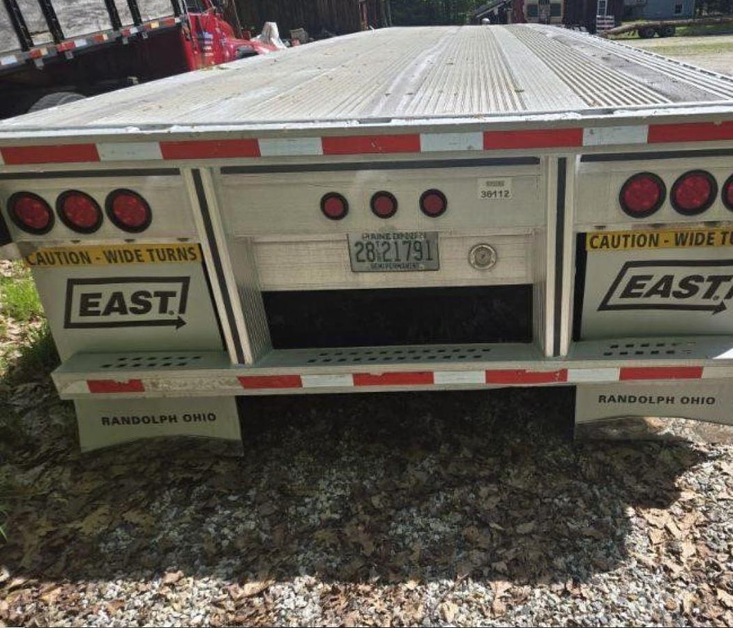 Used 2006 East 48' Aluminum Flatbed Trailer