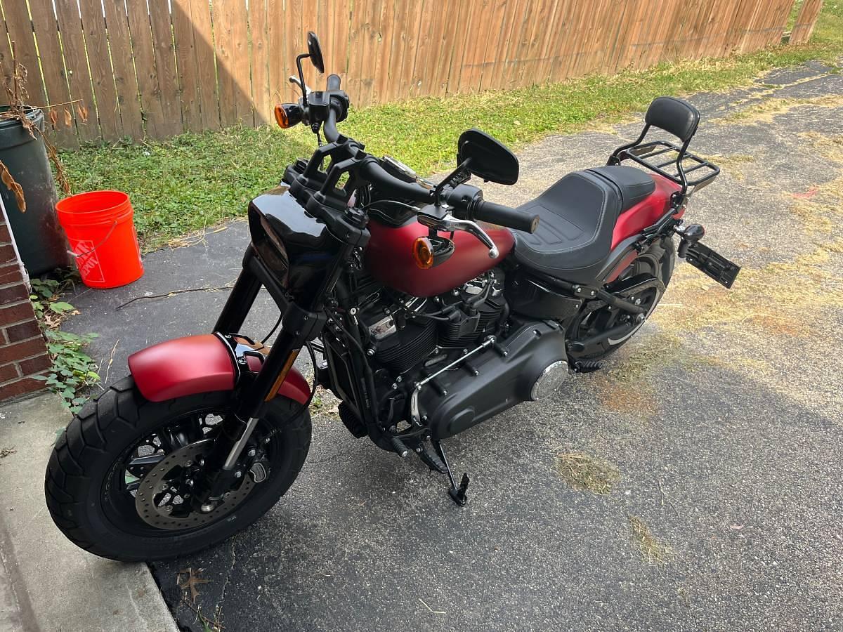 Used 2019 Harley Davidson Fatbob 114 Softail Motorcycle