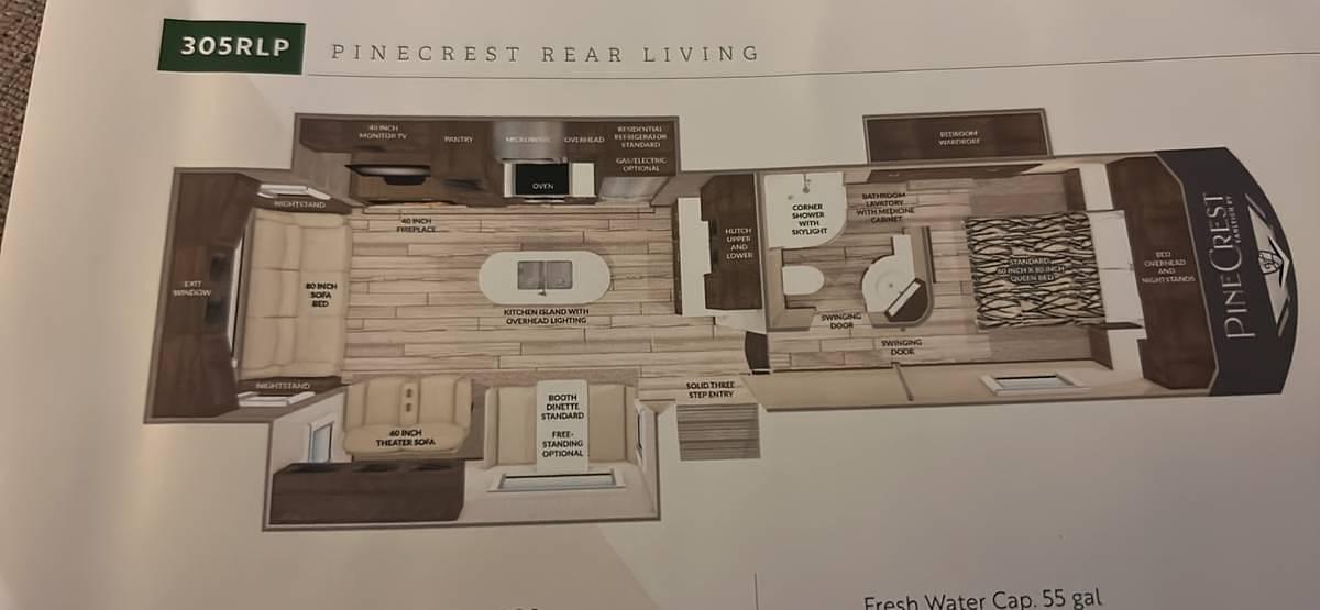 Used 2019 Vanleigh Pinecrest 305RLP