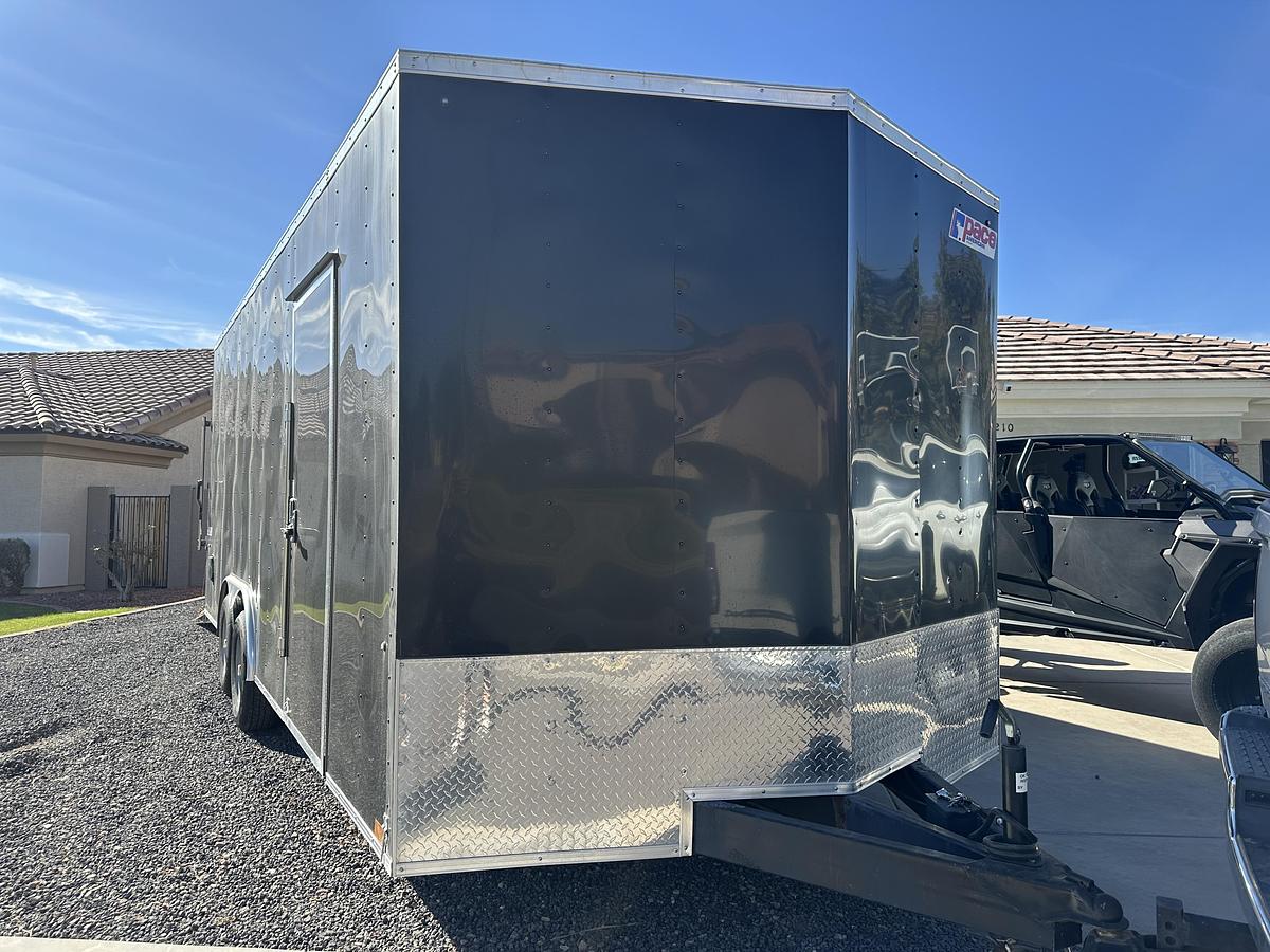 Used 2023 Pace Enclosed 20 ft. Trailer