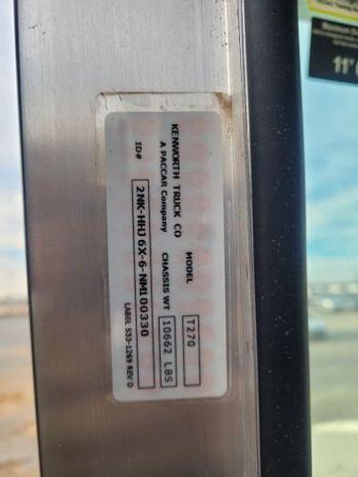 Used 2022 KENWORTH T270 TruVac Paradigm