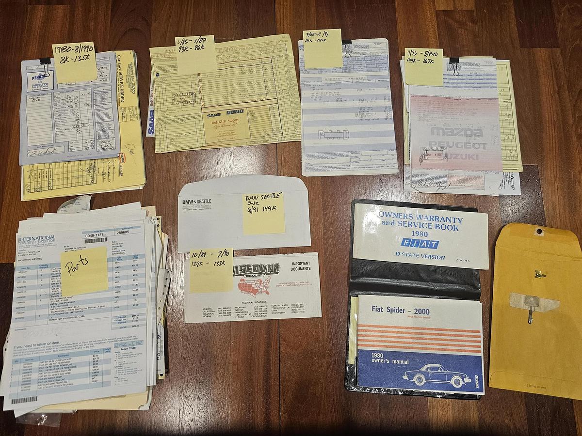 Used 1980 Fiat Spider