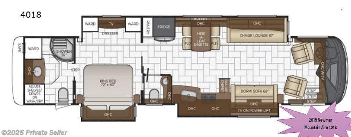 Used 2019 Newmar Mountain Aire 4018