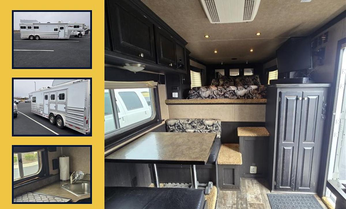 Used 2012 Platinum Coach 3 Horse LQ