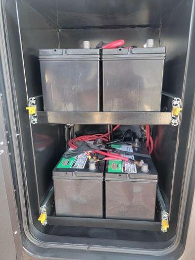 Used 2022 Forest River Riverstone Legacy Fifth Wheel Toy Hauler