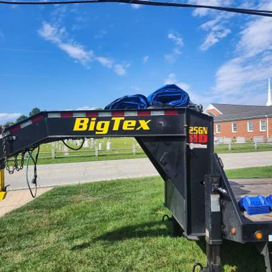 Used 2025 Big Tex 25GN 40' Gooseneck Equipment Trailer