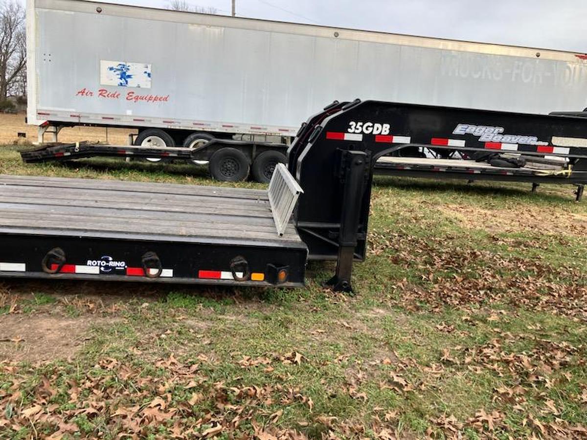 Used 2011 Eagar Beaver Lowboy Trailer
