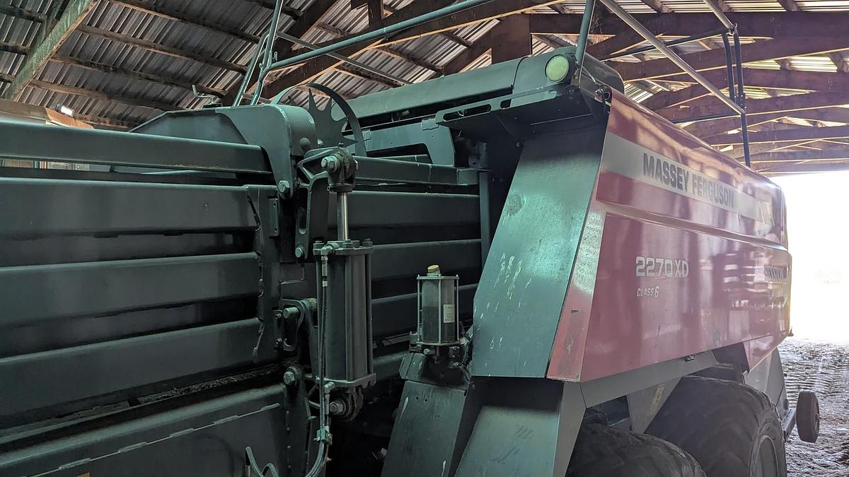 Used 2019 MASSEY FERGUSON 2270XD Large Square Baler