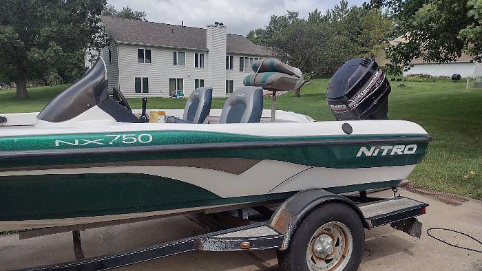 Used 2004 Nitro Tracker Marine NX750 DC Bass Boat