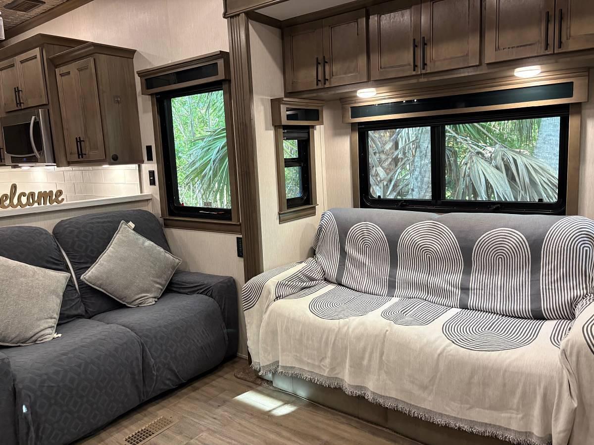 Used 2021 Forest River RiverStone Legacy 39RKFB Fifth Wheel