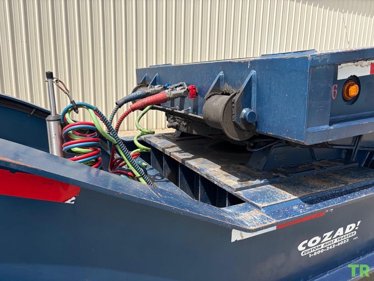 Used 2008 Cozad 28 Ft x 10 In Equipment Trailer