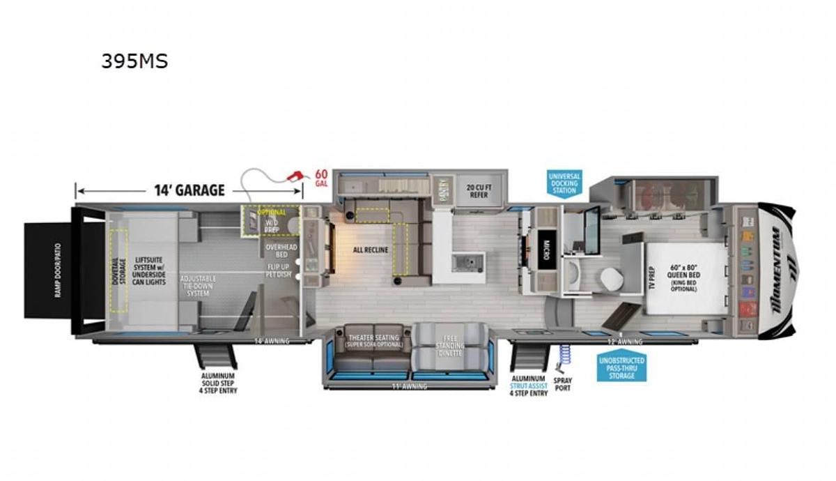 Used 2023 Grand Design Momentum 395MS