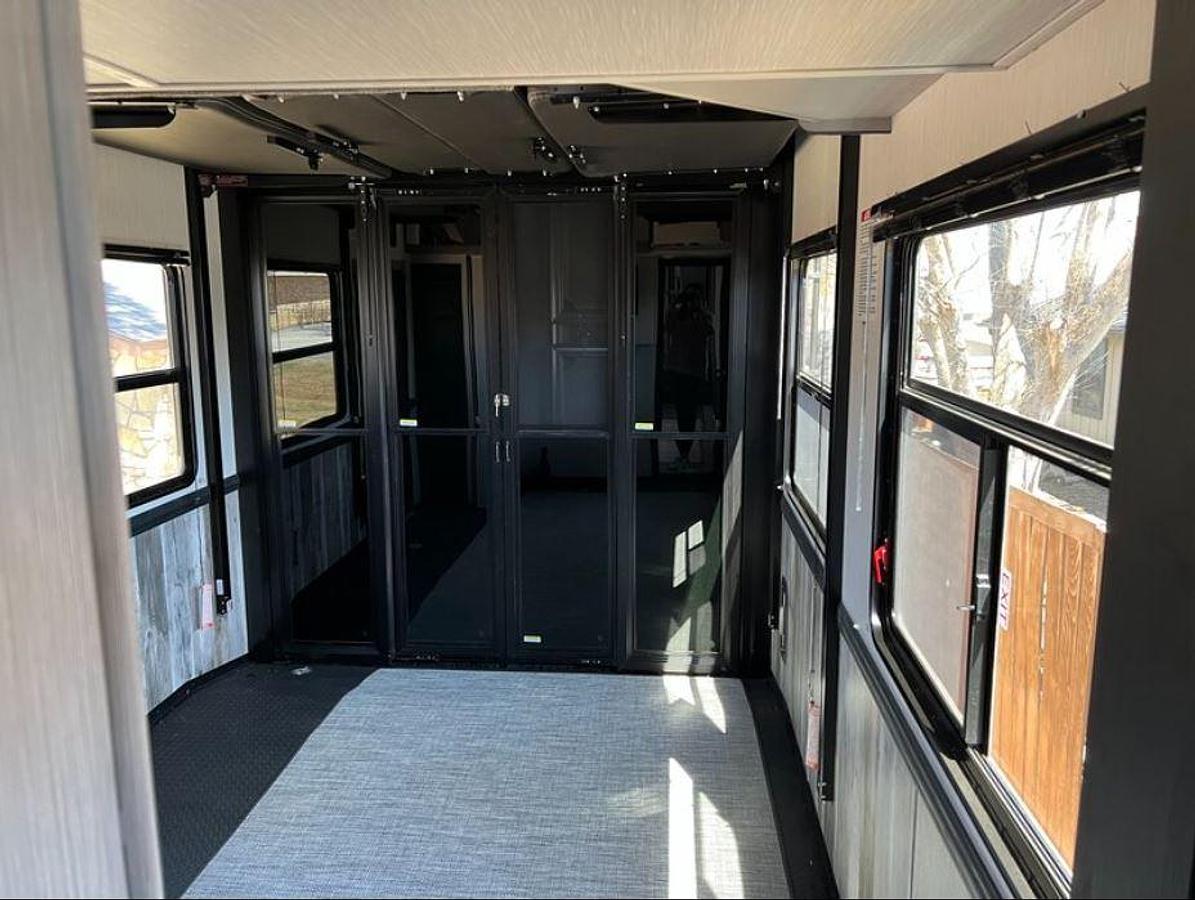 Used 2022 Heartland Cyclone 4007 Fifth Wheel Toy Hauler