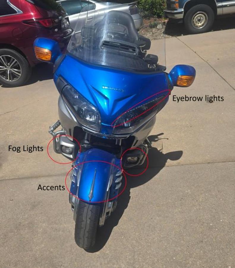 Used 2012 Honda Goldwing GL1800 ABS