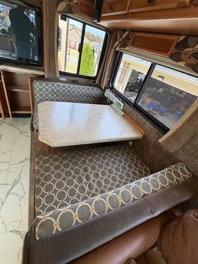 Used 2011 Tiffin Allegro Red Class C Motorhome w/ 2020 Jeep Wrangler Rubicon