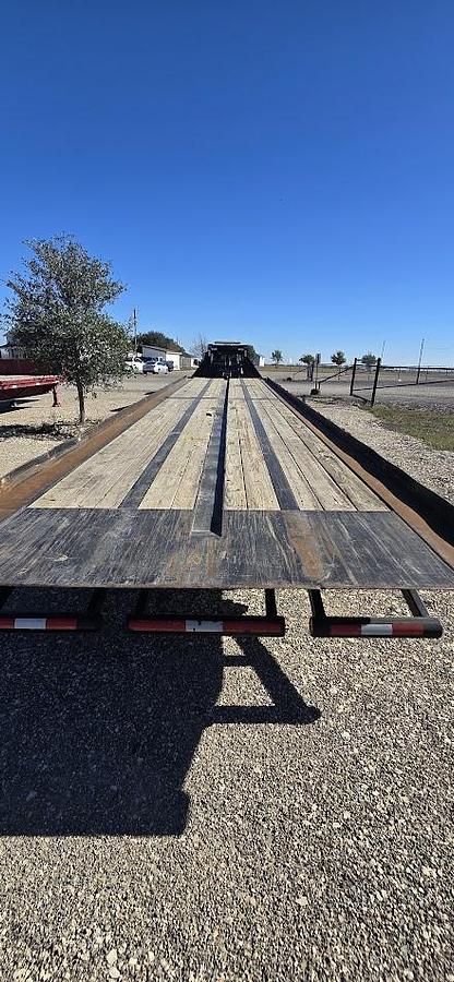 Used 2024 RAWMAXX Lonestar GN469 Full Tilt Container Trailer