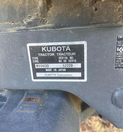 Used 2012 Kubota M9960