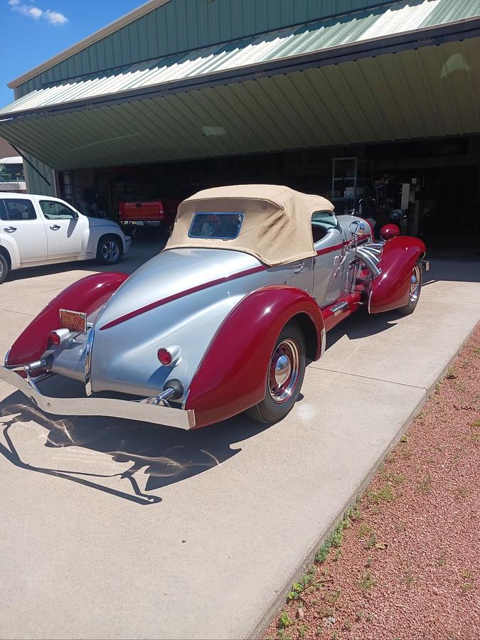 Used 1936 Auburn 852 Speedster Boattail Replica