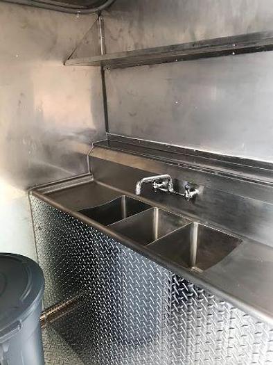 Used 2014 8ft x 24ft Kitchen Food Trailer