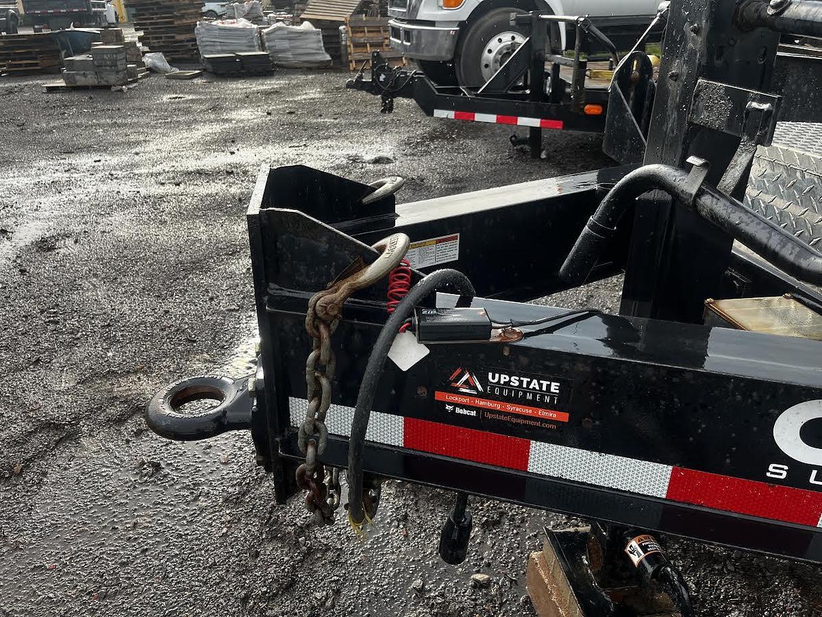 Used 2022 Cam Deckover 18ft Flatbed Trailer