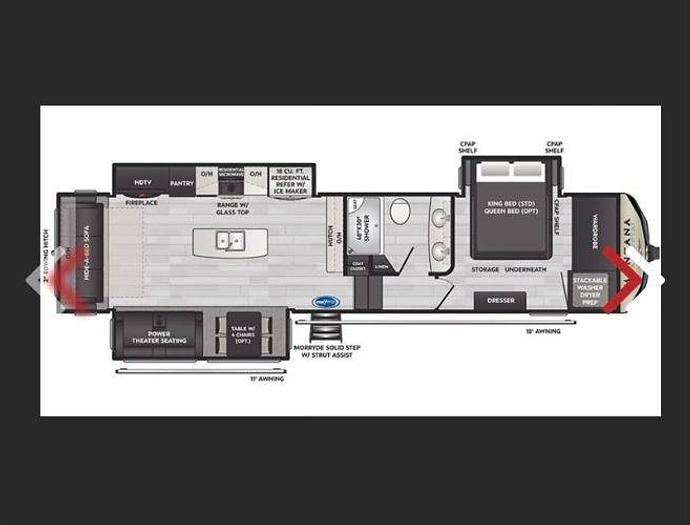 Used 2022 Keystone Montana 331RL