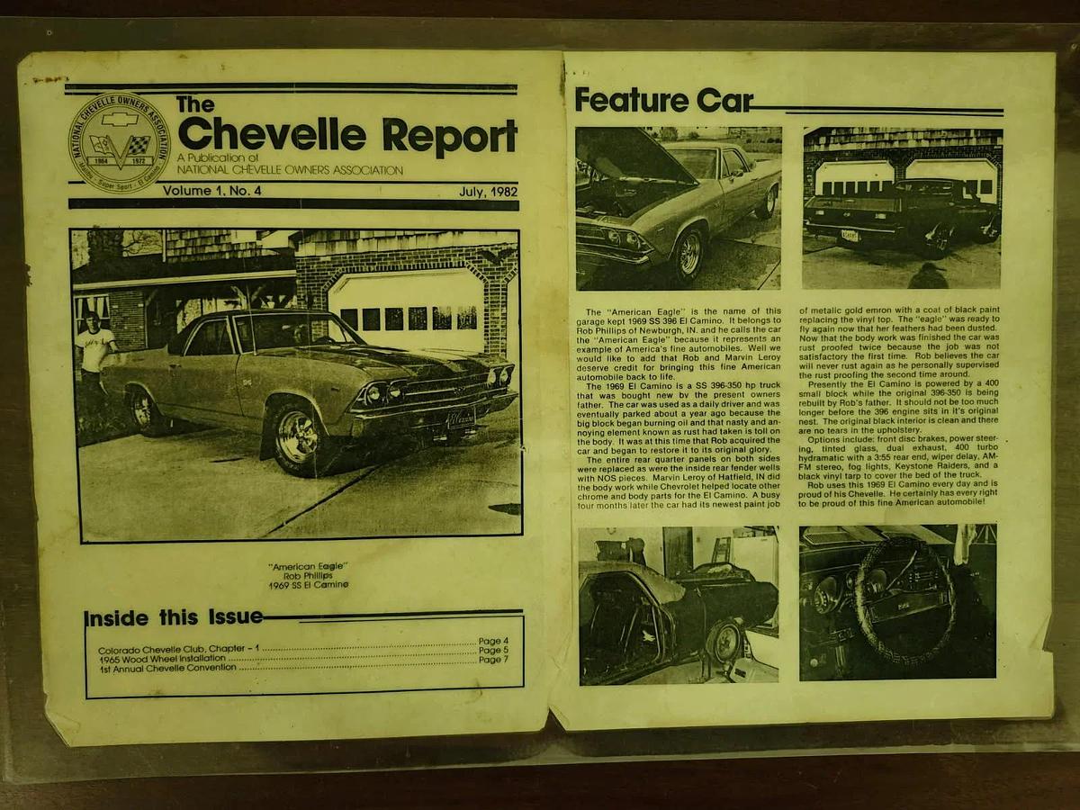 Used 1969 Chevrolet El Camino SS 396