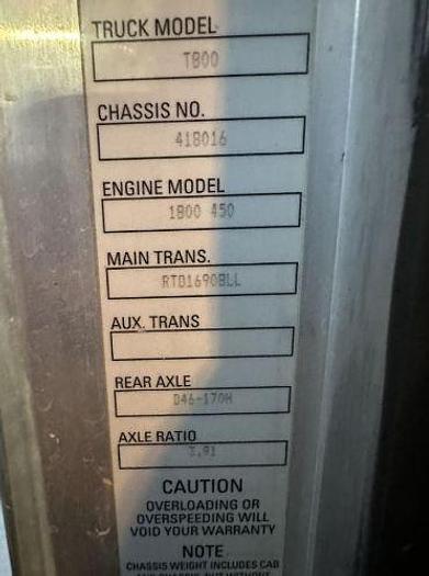 Used 2014 KENWORTH T800