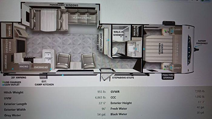 Used 2022 Forest River Salem M-27RK