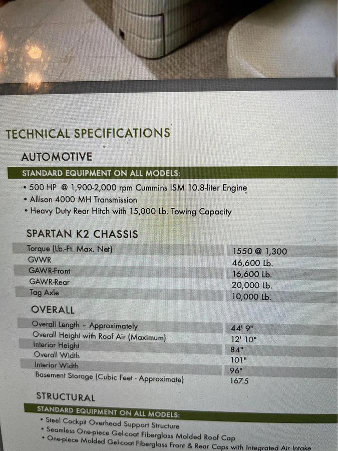 Used 2010 Tiffin Zephyr 45QBZ Class A Diesel Motorhome