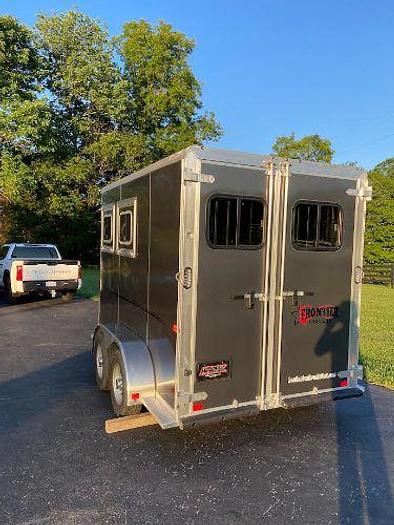 Used 2022 Frontier Horse Slant Trailer