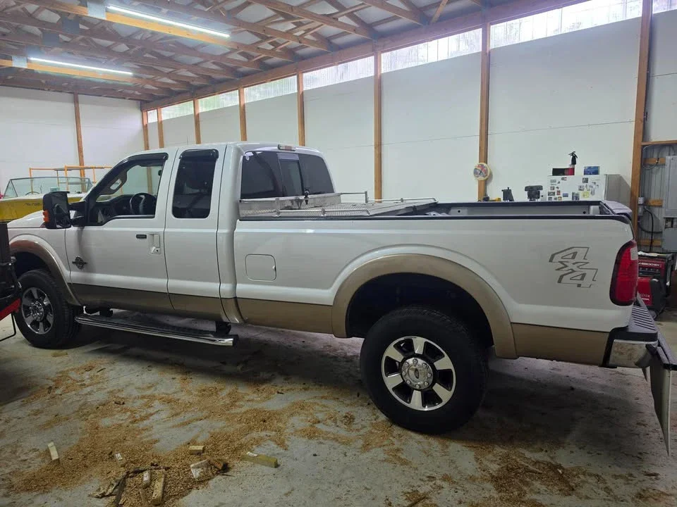 Used 2013 DRV Mobile Suites Tradition 380RES & 2014 Ford F-350 Lariat Package