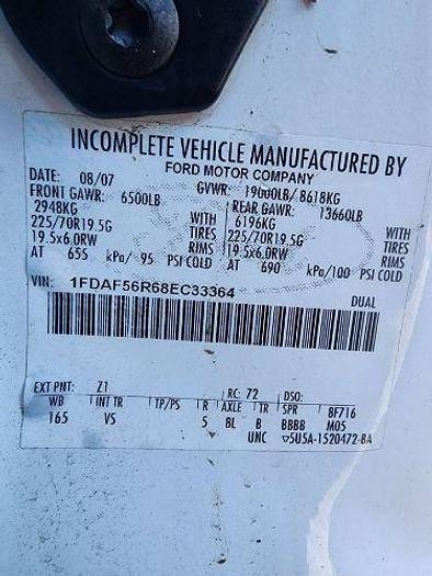 Used 2008 Ford F550 Chipper Dump Truck & 1996 Altec Chipper