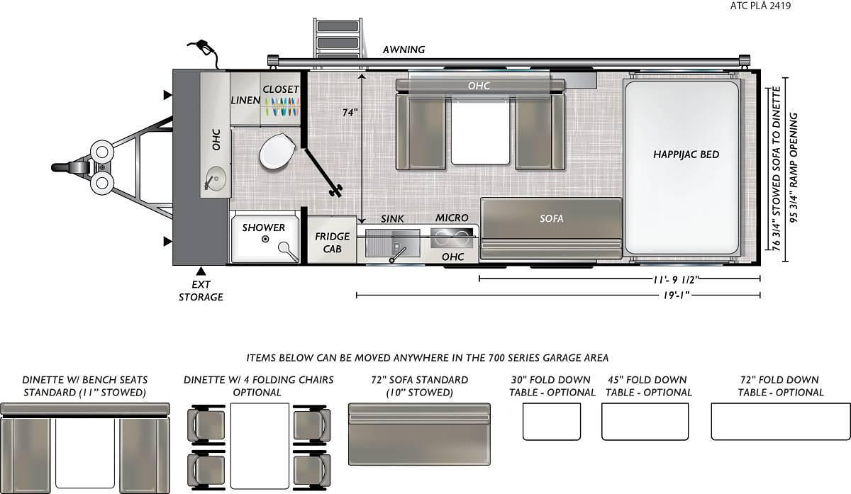 Used 2023 Atc 2419 Toy Hauler