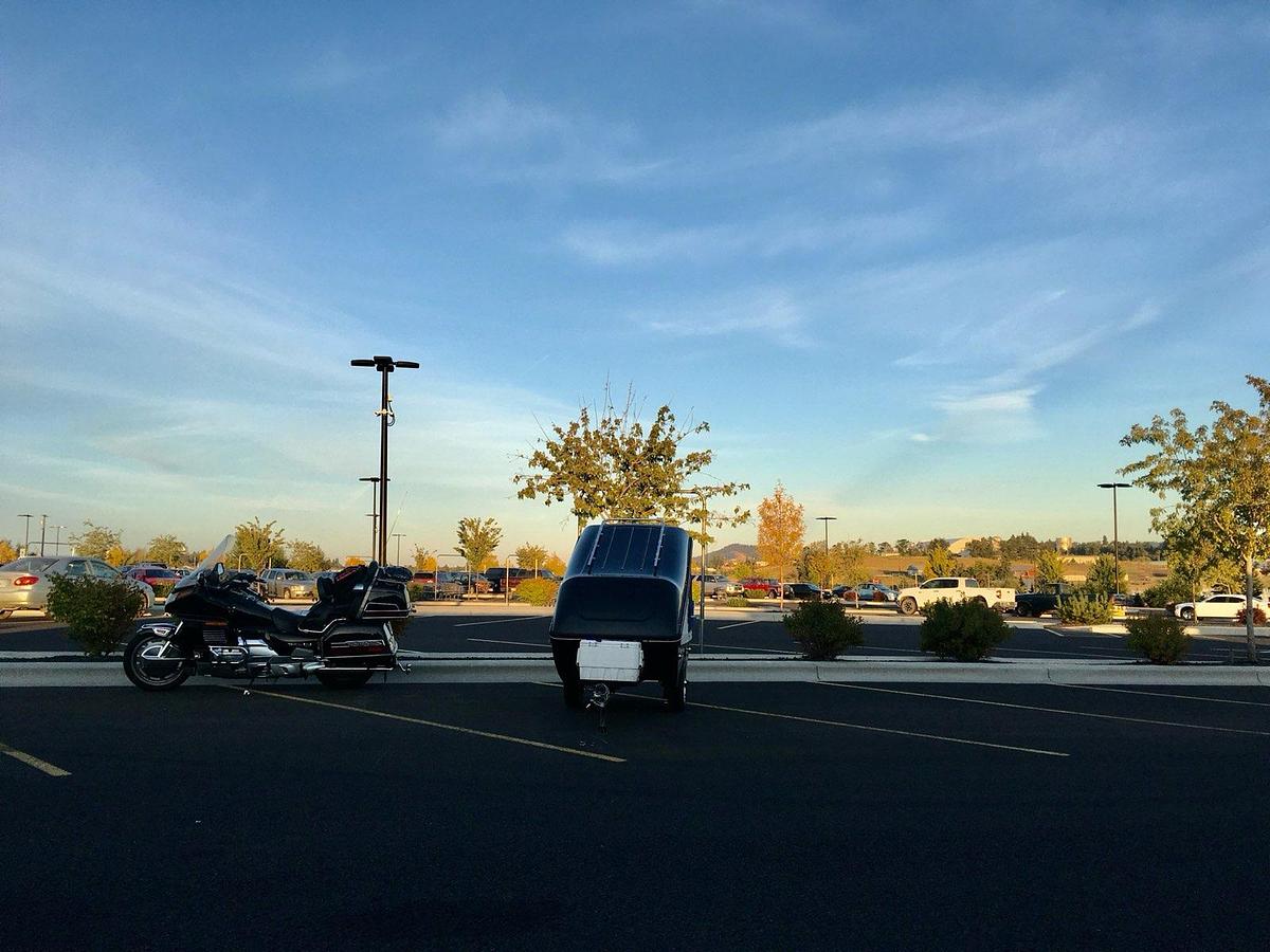 Used 1993 Honda Goldwing Aspencade 1500 GL and Time Out Trailer