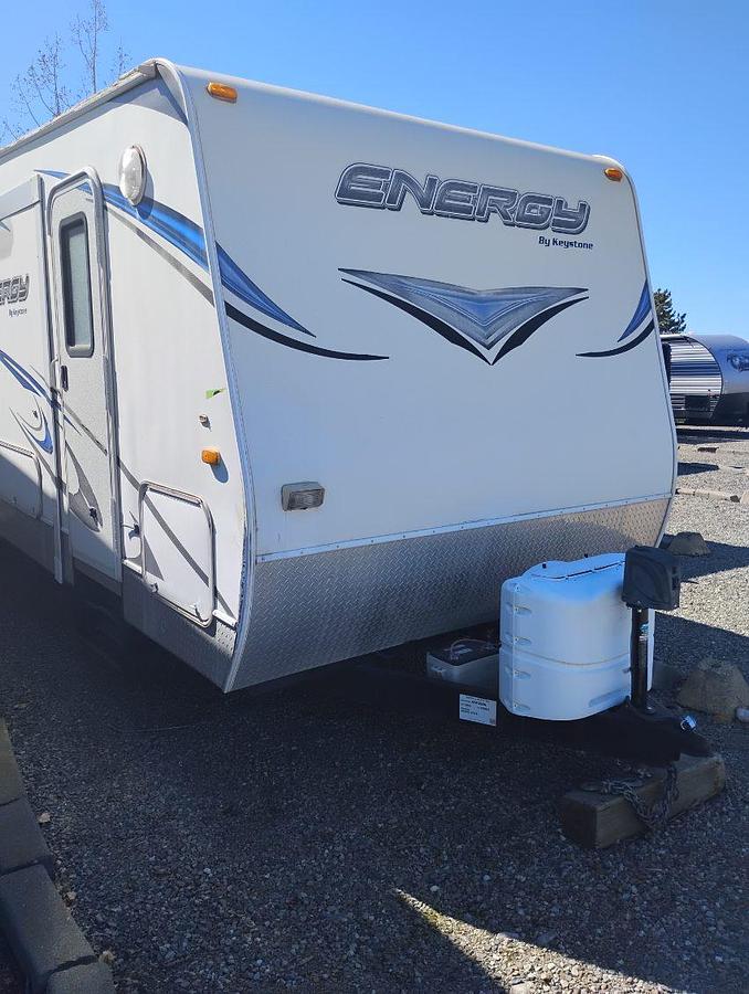 Used 2014 Keystone Energy 33" Ft Toy Hauler